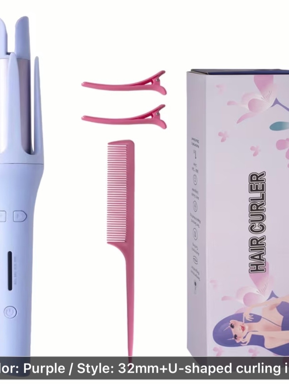 Corded Automatic Hair Curler